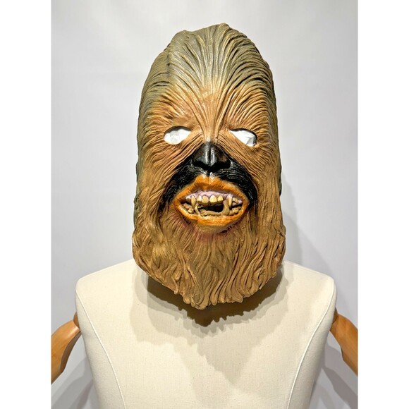 2010 Official Lucasfilm Star Wars Chewbacca Wookiee Latex Mask Halloween (A5) - Picture 5 of 11
